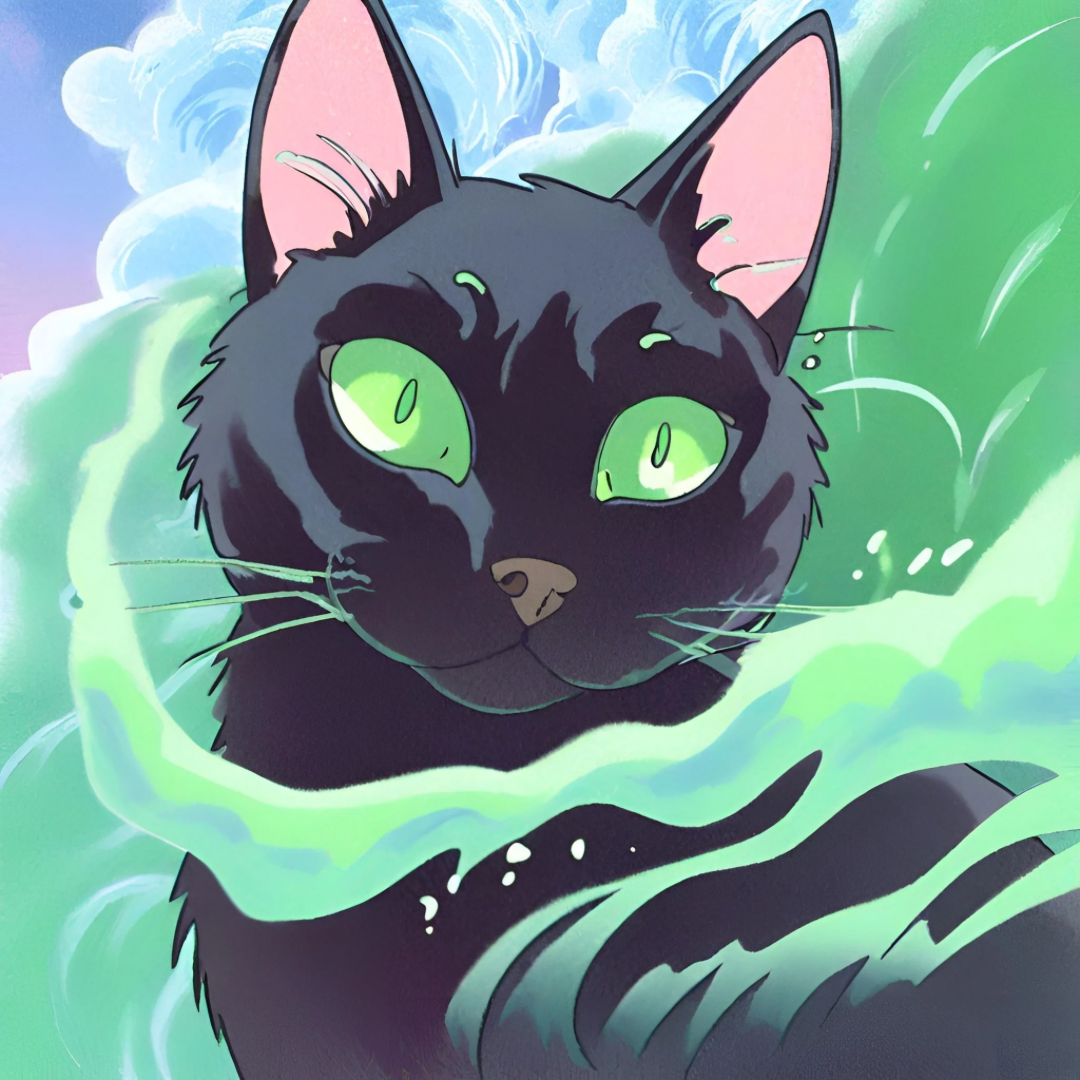 Mystic Meowster Cat sprite