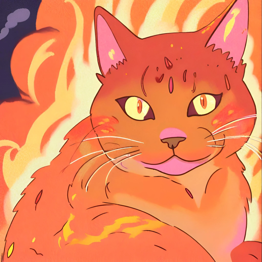 Eternal Ember Cat sprite